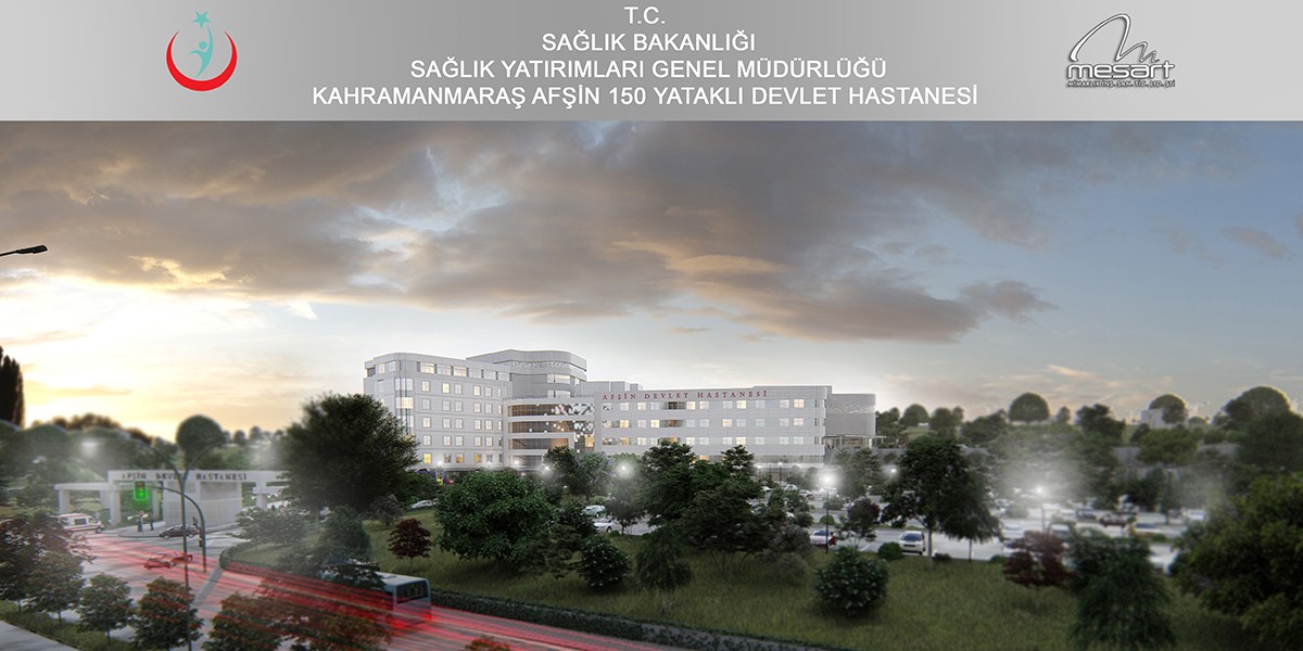 Kahramanmaraş Afşin 150-Bed State Hospital Construction work